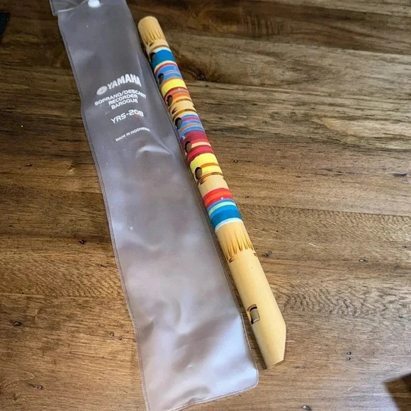 Multi Color Wood Flute - Picture 1 of 6